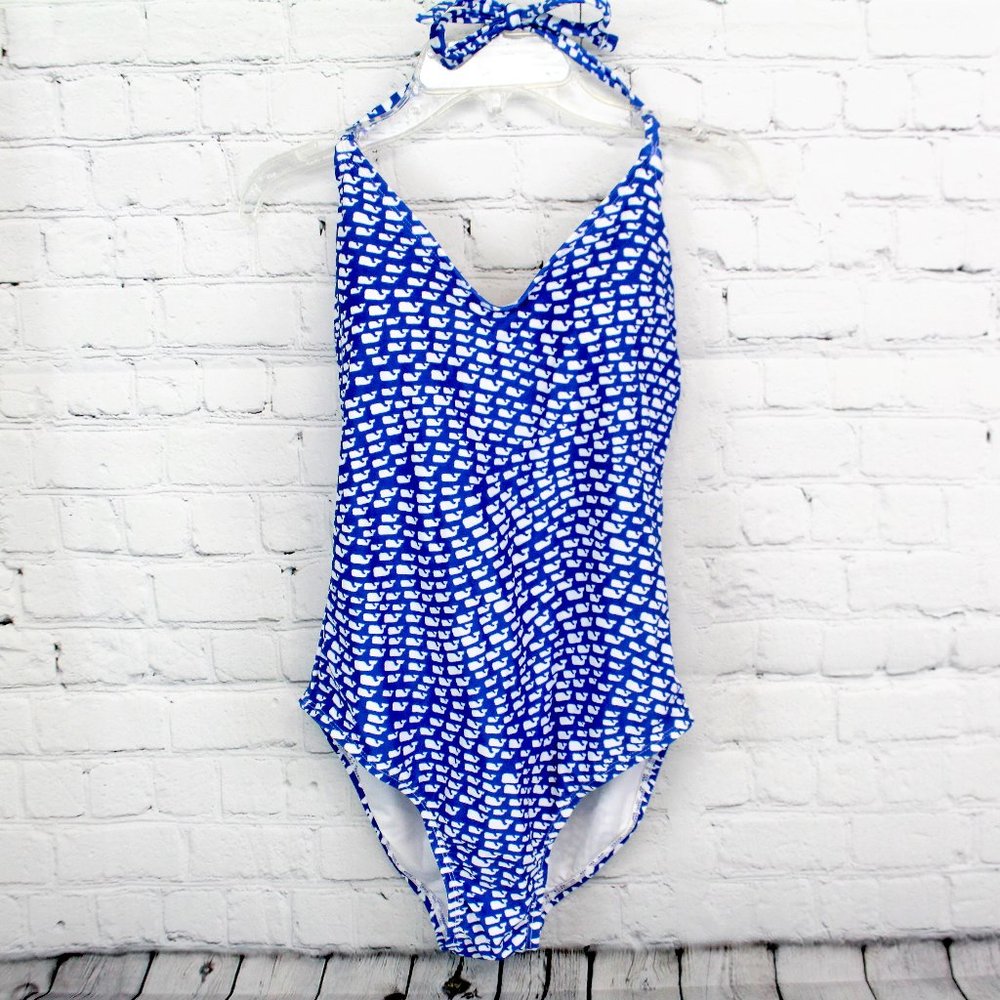 One Piece Blue Whale Swimsuit